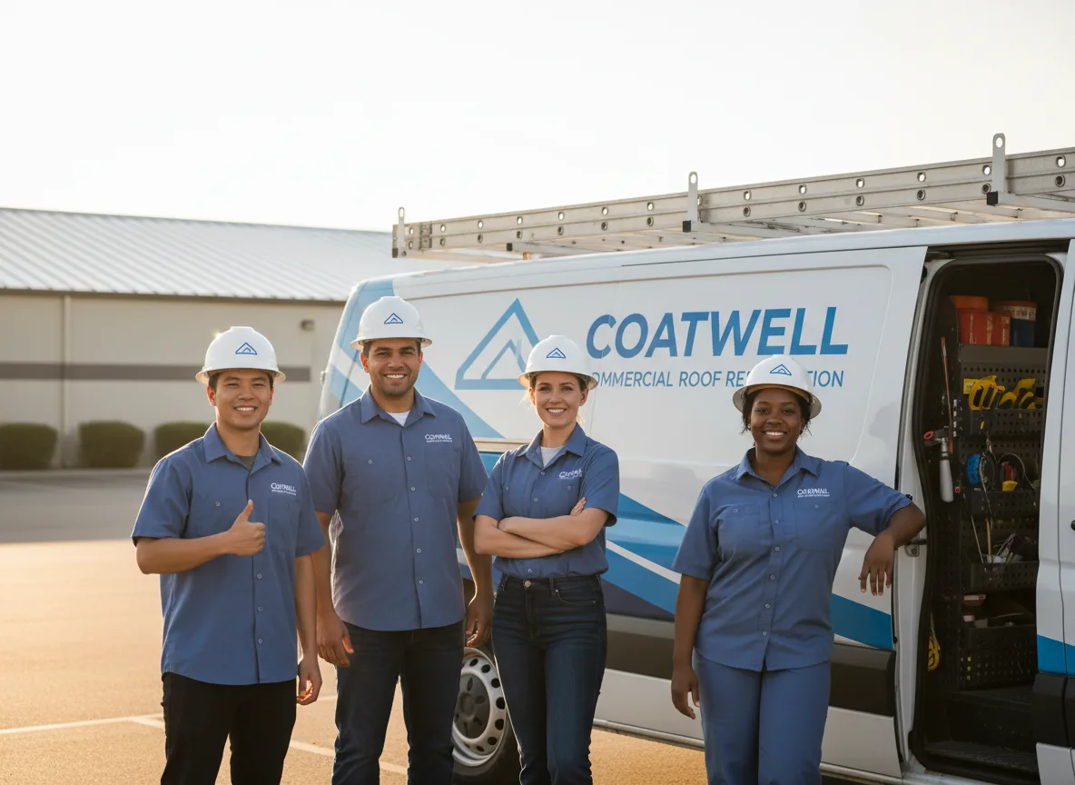 Commercial roof coating company in Ford, VA